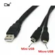 Mini-usb et micro-USB 2.0 COMBO 2 en 1 câble de connexion à 5 broches 30cm 1ft pour le chargement