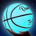 Glow in Night Glow Basketball PU Soft Leather Outdoor Résistant à l'usure Antidérapant Enfants