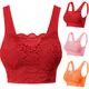 Soutien-gorge en dentelle sans couture pour femmes top avec couverture en dentelle soutien-gorge