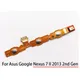 Interrupteur d'alimentation pour Asus Google Nexus 7 II 2e génération ruban de câble flexible