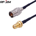 RG174 câble Coaxial IEC PAL DVB-T RF câble TV vers connecteur SMA TV femelle vers SMA jack Pigtail