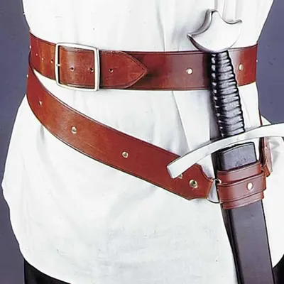 Porte-fourreau épée médiéval pour hommes adultes 1 pièce gaine à la taille Costume d'arme de