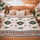 Couvertures de canapé bohème nordique plaid rétro ethnique housse de lit de chambre à coucher