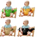 Ceinture de sécurité pour chaise de bébé 1 pièce couleur unie pour enfants de 0 à 2 ans