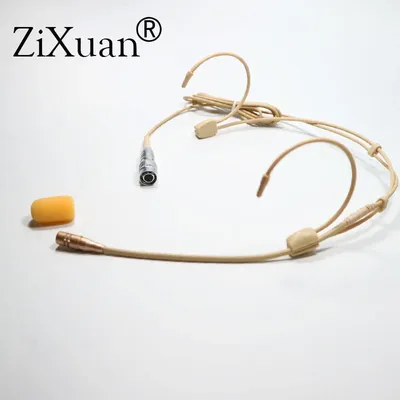Microphone cardioïde beige pour Sennheiser Shure AKG casque audio Technica ata Pro pack ceinture