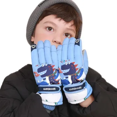 Gants de Ski souples pour enfants imperméables isolants coupe-vent Snowboard hiver chaud et