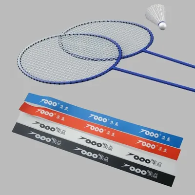 Autocollant de protection de tête de raquette de Badminton ruban adhésif coloré facile à enlever