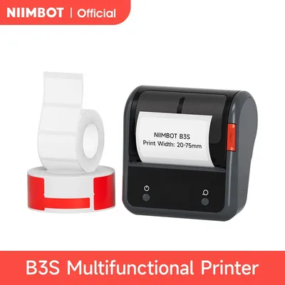 NIIMBOT – imprimante thermique Portable B3S code à barres auto-adhésif de poche Mini autocollant