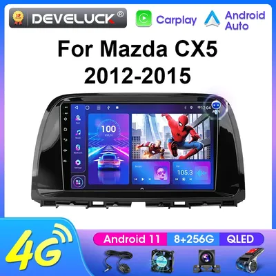 Lecteur vidéo de limitation d'autoradio 2 Din Android 11 pour Mazda CX5 CX-5 CX 5 2012-2015