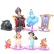 Disney-Figurines de princesses en PVC Jasmine Evil Monkey Tigre Aladdin et sa lampe 8