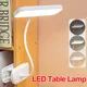 Lampes de table flexibles avec clip lampe de bureau LED USB pliable gradation chambre à coucher