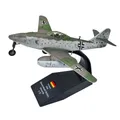 Modèle d'avion Messerschmitt Me-1/72 Fighter en métal moulé sous pression avion cadeau jouet pour