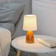 Milkshake-Lampe de Table de oral et LED Plissée en Céramique Luminaire Décoratif d'NikIdéal pour un