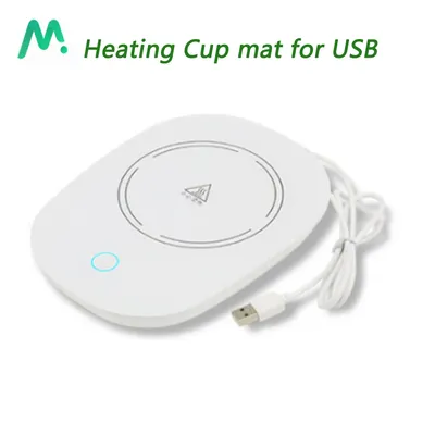 Polymères de tasse chauffante USB portables capteur de gravité thermostatique 62 chauffe-tasse à