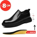 Chaussures en cuir à enfiler confortables pour hommes chaussures provoqué de luxe chaussures de