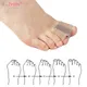 1/2PCS Bout Separatorr Silicone Orteil Écarteur Séparateur Oignon Hallux Valgus Correcteur Pouce