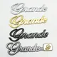 Car Styling pour Markii Mark II Grande g Grande-g Emblem Logo Sign Danemark ges Letter Pier