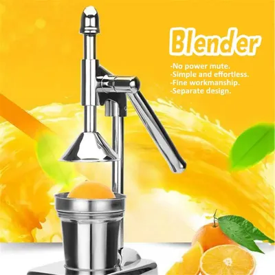 Machine à jus manuelle en acier inoxydable Ju479 presse-agrumes outils de cuisine citron orange