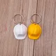 Porte-clés de casque de sécurité en plastique porte-clés 3D clé de casque dur pendentif de sac