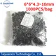 1000PCS DIP-4Pins 6x6 6*6*4.3 4.5 5.5 5 6 6.5 7 7.5 8 8.5 9 9.5 10 mm Joli Tactile Interrupteurs À