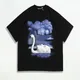 T-Shirt de Luxe en Coton pour Homme Vêtement Hip Hop Skateboard Parkour Street Proximité N01