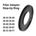 Bague d'adaptation de filtre d'objectif d'appareil photo anneau Step Up anneau en métal 39mm -