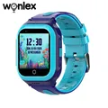 WONLEX-Montre Connectée avec GPS pour Enfant Appareil Photo Étanche Appel Vidéo 4G KT24S IP67