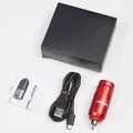 New Portable Mini Wireless Tattoo Battery Power Supply RCA Audio DC Interface For Rotary Machine