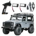 Jouet de camion télécommandé version RTR voiture WPL RC Rock Inoler D90 Defender échelle 1:12