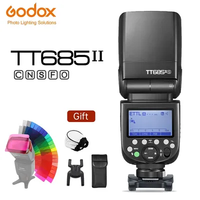 Godox TT685II TT685 Flash pour appareil photo TT685C TT685N TT685S TT685F TTL HSS pour IL Nikon Sony