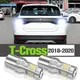 Lampe de recul LED pour Volkswagen VW T-Cross accessoires d'éclairage barrage 2018 2019 2020 2