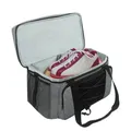 Sac de boule de bowling avec double support convient aux chaussures de bowling pour hommes jusqu'à