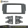 Panneau d'autoradio double DIN kit de garniture stéréo DVD Fascia Land Rover Discovery 2007-2011