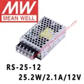 Mean Well RS-25-12 AC/DC 25.2W/2.l'autorisation/12V Single Output Switching Power Supply Meanwell en