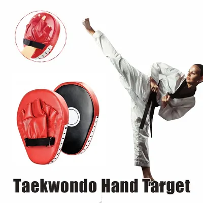 Boxer Goal Mma Thai Kick Mat Kit d'entraînement au karaté rouge gants à cinq doigts épaissis