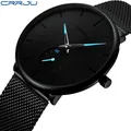 CRRJU montre homme Montre à quartz pour hommes accessoire de sport à la mode marque supérieure de