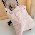 Couverture matelassurera pour poussette de bébé couette chaude pour nouveau-né accessoires pour