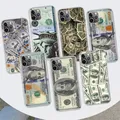 Coque de téléphone pour Apple iPhone billets de banque dollar argent liquide impression douce