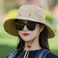 Chapeau de pêcheur pour femmes K207 bob de Protection solaire d'extérieur chapeau d'été à la mode