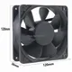 Gsie Time-Ventilateur de refroidissement pour PC boîtier d'ordinateur DC 12V 0 5 A 12038