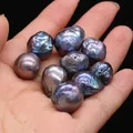 Perles baroques d'eau douce naturelles 13-15mm 2 pièces bricolage pour la fabrication de bijoux