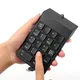 Mini clavier numérique sans fil 18 prédire 2.4GHz USB pavé numérique pour comptabilité caissier