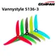 Gemfan Vanover 5136 5.1 pouces 3 pales TRI-BLADE PC hélice pour RC FPV Racing Drones 4 pièces/lot 2