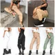 Hirigin – pantalon crayon kaki Harajuku pour femmes Cargo décontracté Hip Hop danse Combat