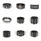 Punk Rivet Nightclub Trend Bracelet Bracelets tête de mort Acier inoxydable Gothique