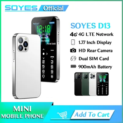 SOYES-Mini téléphone portable D1...