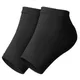 Chaussettes de spa sans orteils pour hommes et femmes gel de talon hydratant chaussette ouverte