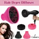 Juste de sèche-cheveux rétractable multifonctionnelle en silicone diffuseur de sèche-cheveux