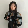 Manteau en fausse fourrure pour filles veste chaude pour bébé vêtements d'extérieur de marque