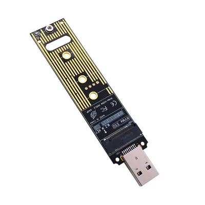 M.2 NVcloser SSD vers USB 3.1 Adaptateur PCI-E vers USB-A 3.0 Carte Convertisseur Interne 10Gbps